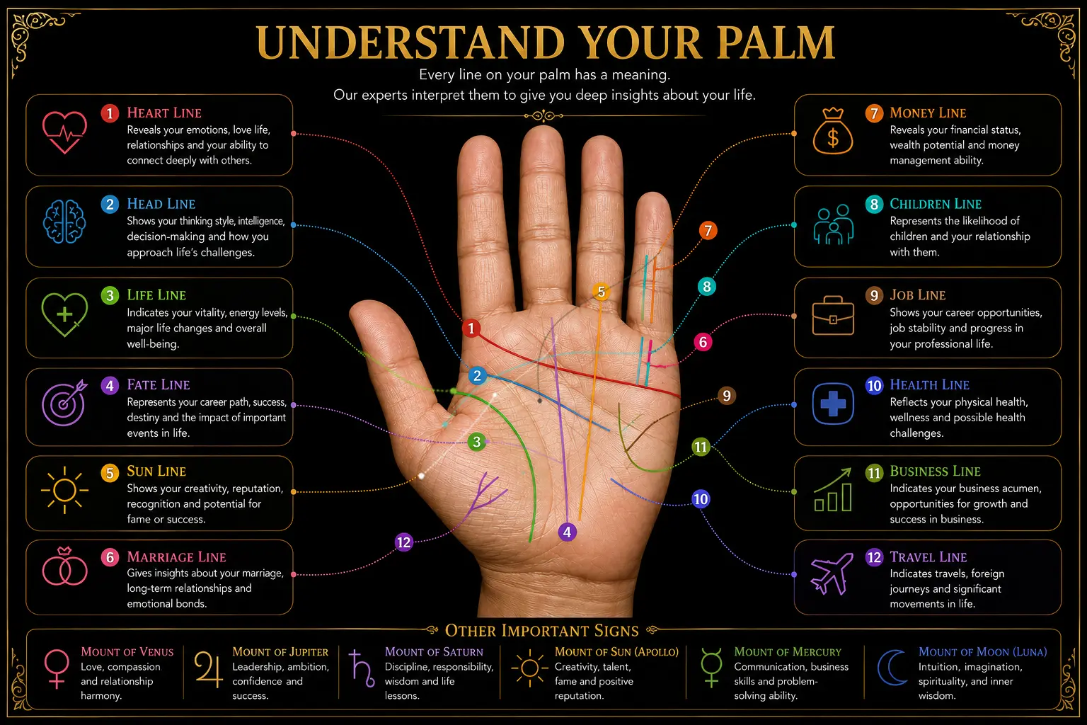 Palm Lines Explained